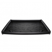 Черная виниловая простынь с надувными краями Nuru Inflatable Vinyl Massage Sheet - XR Brands - купить с доставкой в Череповце