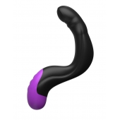 Черно-фиолетовый вибромассажёр простаты Hyper-Pulse P-Spot Massager - Pipedream - в Череповце купить с доставкой