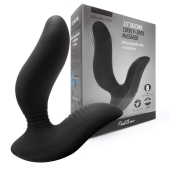Черный вибромассажер простаты 3,5’’ Curve P-spot Massager - 12 см. - Erokay - в Череповце купить с доставкой