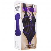 Фиолетовая верёвка для связывания и фиксации Bind Tie - 15,24 м. - Doc Johnson - купить с доставкой в Череповце