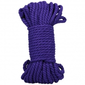 Фиолетовая верёвка для связывания и фиксации Bind Tie - 15,24 м. - Doc Johnson - купить с доставкой в Череповце