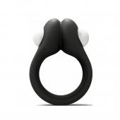 Черное эрекционное кольцо Zippy Vibrating Ring With Bullet - Adrien Lastic - в Череповце купить с доставкой