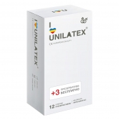 Разноцветные ароматизированные презервативы Unilatex Multifruit  - 12 шт. + 3 шт. в подарок - Unilatex - купить с доставкой в Череповце