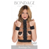Фиксатор рук к груди увеличенного размера Bondage Collection Bondage Tie Plus Size - Lola Games - купить с доставкой в Череповце