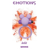 Сиреневое эрекционное виброколечко Emotions Minnie - Lola Games - в Череповце купить с доставкой