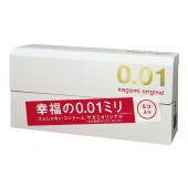 Супер тонкие презервативы Sagami Original 0.01 - 5 шт. - Sagami - купить с доставкой в Череповце
