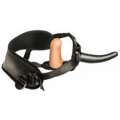 Женский страпон с вагинальной пробкой Woman Strap - 12 см. - LOVETOY (А-Полимер) - купить с доставкой в Череповце