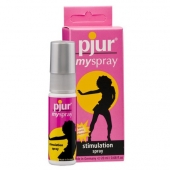 Возбуждающий женский спрей pjur MYSPRAY - 20 мл. - Pjur - купить с доставкой в Череповце
