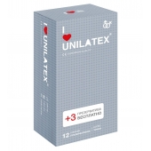 Презервативы с точками Unilatex Dotted - 12 шт. + 3 шт. в подарок - Unilatex - купить с доставкой в Череповце