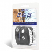 Утяжка для мошонки и пениса Cock Ring With 1  Ball Stretcher And Optional Weight Ring - BlueLine - купить с доставкой в Череповце
