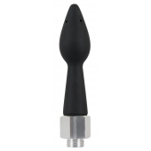Чёрная анальная насадка для душа Anal Douche Rear Splash - Orion - купить с доставкой в Череповце