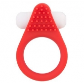 Красное эрекционное кольцо LIT-UP SILICONE STIMU RING 1 RED - Dream Toys - в Череповце купить с доставкой