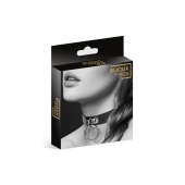 Узенький ошейник из полиуретана с кольцом - Bijoux Pour Toi - купить с доставкой в Череповце