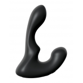 Черный анальный вибростимулятор P-Spot Milker - 14 см. - Pipedream - в Череповце купить с доставкой