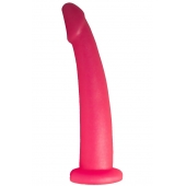 Розовый стимулятор простаты из геля - 18 см. - LOVETOY (А-Полимер) - в Череповце купить с доставкой