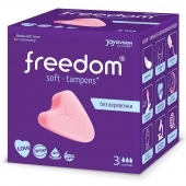 Женские гигиенические тампоны без веревочки FREEDOM normal - 3 шт. - Freedom - купить с доставкой в Череповце