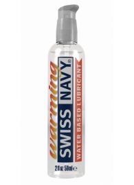 Разогревающий лубрикант на водной основе Swiss Navy Warming Lube - 59 мл. - Swiss navy - купить с доставкой в Череповце
