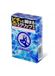 Презервативы Sagami Squeeze волнистой формы - 5 шт. - Sagami - купить с доставкой в Череповце