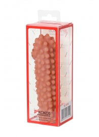 Телесная насадка на фаллос с бугорками KOKOS Extreme Sleeve 10 - 15,8 см. - KOKOS - в Череповце купить с доставкой
