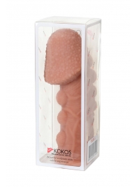 Насадка на фаллос с пузыриками, венками и ребристостью KOKOS Extreme Sleeve 09 - 12,7 см. - KOKOS - в Череповце купить с доставкой
