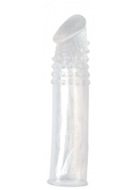Насадка-удлинитель из прозрачного силикона LIDL EXTRA SILICONE PENIS EXTENSION - Seven Creations - в Череповце купить с доставкой