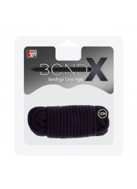Черная веревка для связывания BONDX LOVE ROPE - 10 м. - Dream Toys - купить с доставкой в Череповце