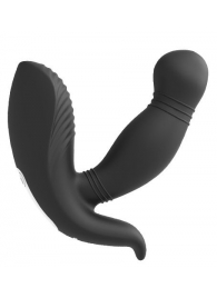 Черный вибромассажер простаты PROSTATE HERO - Dream Toys - в Череповце купить с доставкой