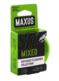 Презервативы в железном кейсе MAXUS Mixed - 3 шт. - Maxus - купить с доставкой в Череповце