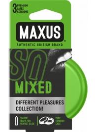 Презервативы в железном кейсе MAXUS Mixed - 3 шт. - Maxus - купить с доставкой в Череповце