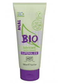 Интимный увлажняющий анальный гель BIO SuperGlide - 100 мл. - HOT - купить с доставкой в Череповце