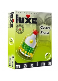 Презерватив LUXE Maxima  Сигара Хуана  - 1 шт. - Luxe - купить с доставкой в Череповце