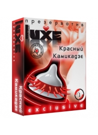 Презерватив LUXE  Exclusive   Красный Камикадзе  - 1 шт. - Luxe - купить с доставкой в Череповце