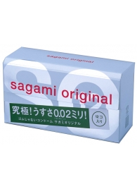 Ультратонкие презервативы Sagami Original - 12 шт. - Sagami - купить с доставкой в Череповце
