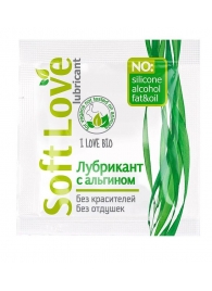 Пробник лубриканта на водной основе Soft Love - 3 гр. - Биоритм - купить с доставкой в Череповце