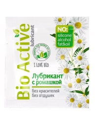 Пробник лубриканта на водной основе Bio Active - 3 гр. - Биоритм - купить с доставкой в Череповце