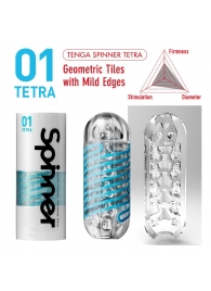 Мастурбатор SPINNER Tetra - Tenga - в Череповце купить с доставкой