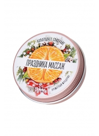 Массажная свеча «Праздника массаж» с ароматом мандарина - 30 мл. - ToyFa - купить с доставкой в Череповце