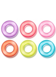 Набор из 6 эрекционных колец King of the Ring - Blush Novelties - в Череповце купить с доставкой