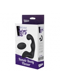 Черный вибромассажер простаты REMOTE BOOTY PLEASER - Dream Toys - в Череповце купить с доставкой