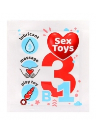Гель-лубрикант на водной основе Sex Toys - 4 гр. - Биоритм - купить с доставкой в Череповце