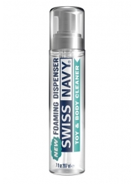 Очищающая пенка для игрушек и тела Swiss Navy Toy   Body Cleaner Foamer - 207 мл. - Swiss navy - купить с доставкой в Череповце