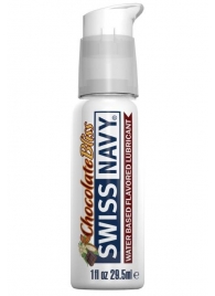 Лубрикант с ароматом шоколада Swiss Navy Chocolate Bliss Lube - 29,5 мл. - Swiss navy - купить с доставкой в Череповце