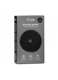 Черная веревка для бондажа Easytoys Bondage Rope - 5 м. - Easy toys - купить с доставкой в Череповце
