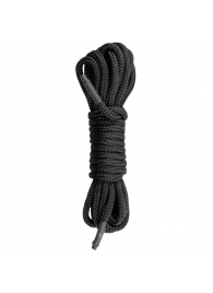 Черная веревка для бондажа Easytoys Bondage Rope - 5 м. - Easy toys - купить с доставкой в Череповце