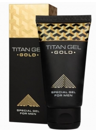Гель для увеличения члена Titan Gel Gold Tantra - 50 мл. - Titan - купить с доставкой в Череповце