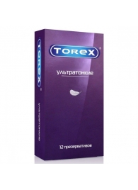 Презервативы Torex  Ультратонкие  - 12 шт. - Torex - купить с доставкой в Череповце