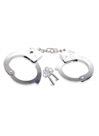 Металлические наручники Beginner s Metal Cuffs - Pipedream - купить с доставкой в Череповце