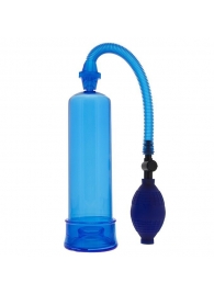 Синяя вакуумная помпа MENZSTUFF PENIS ENLARGER - Dream Toys - в Череповце купить с доставкой