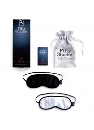 Набор из двух масок на глаза Soft Blindfold Twin Pack - Fifty Shades of Grey - купить с доставкой в Череповце