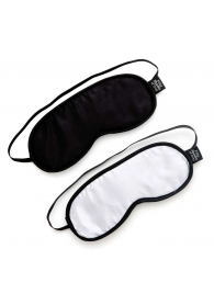 Набор из двух масок на глаза Soft Blindfold Twin Pack - Fifty Shades of Grey - купить с доставкой в Череповце